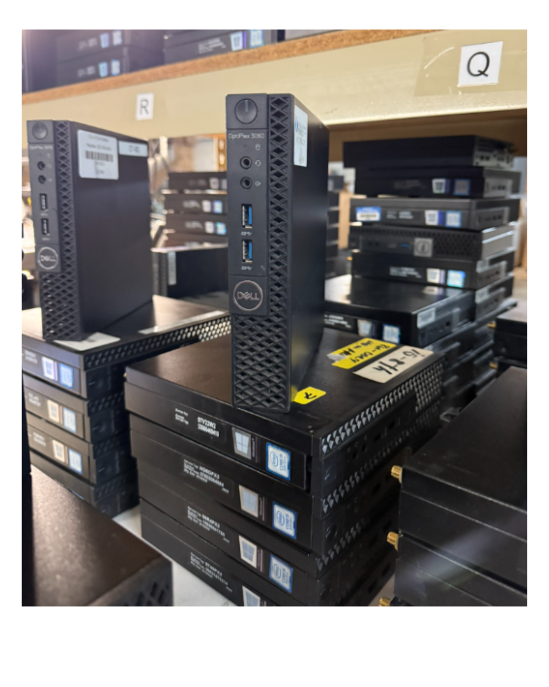 Computadora de escritorio pequeña Dell 5070 (SFF) | i5 9.ª generación | 16 GB de RAM DDR4 | SSD de estado sólido de 240 GB + disco duro de 500 GB | (Renovado)
