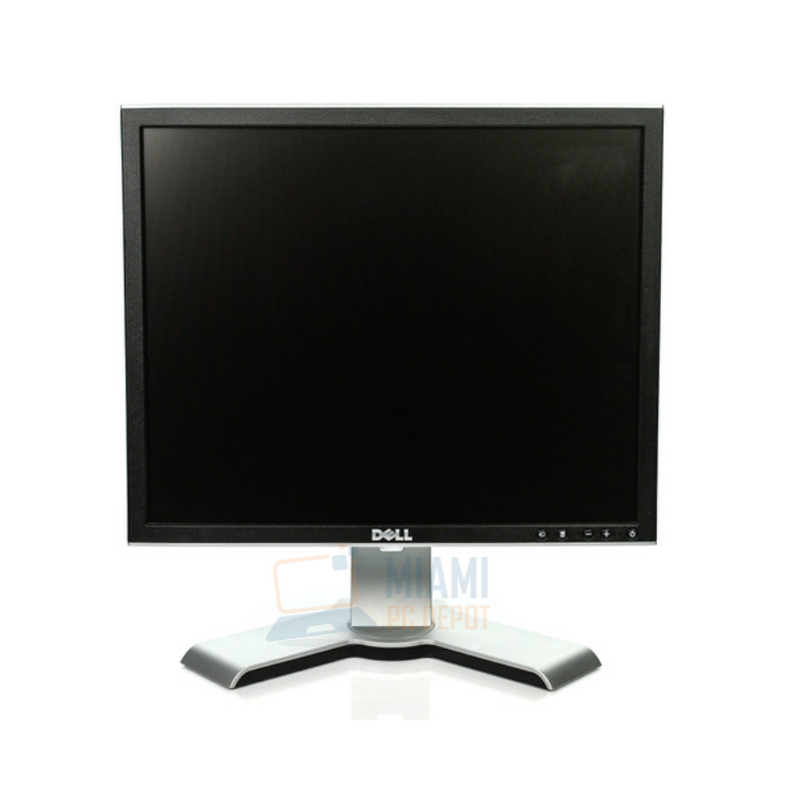 Dell  Black 19-inch Flat Panel Monitor 1280X1024 with Height Adjustable Stand and Cables