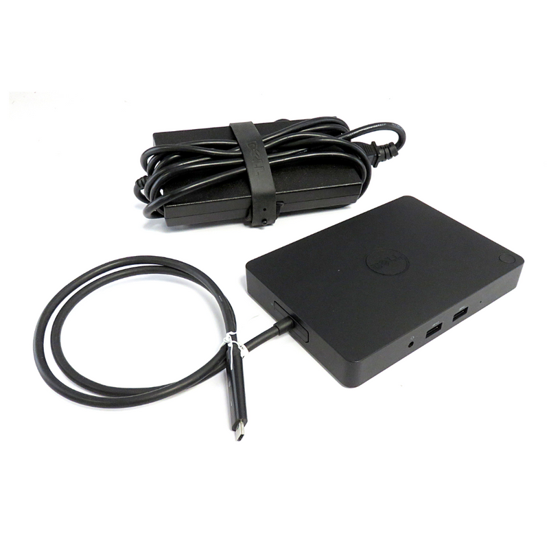 Estación de acoplamiento Dell WD15 4K USB-C 5FDDV con adaptador de CA
