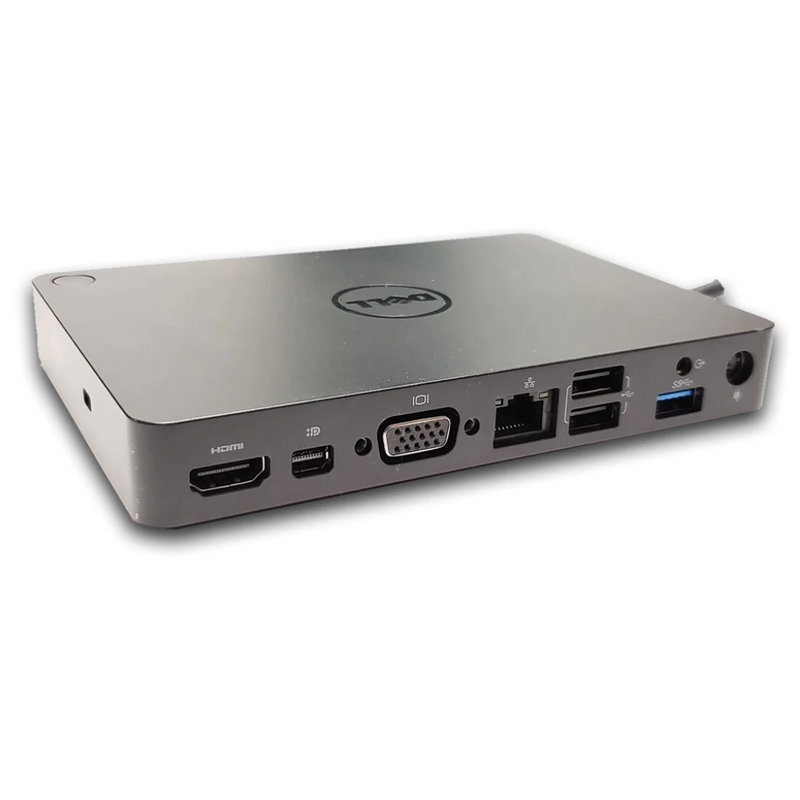 Estación de acoplamiento Dell WD15 4K USB-C 5FDDV con adaptador de CA