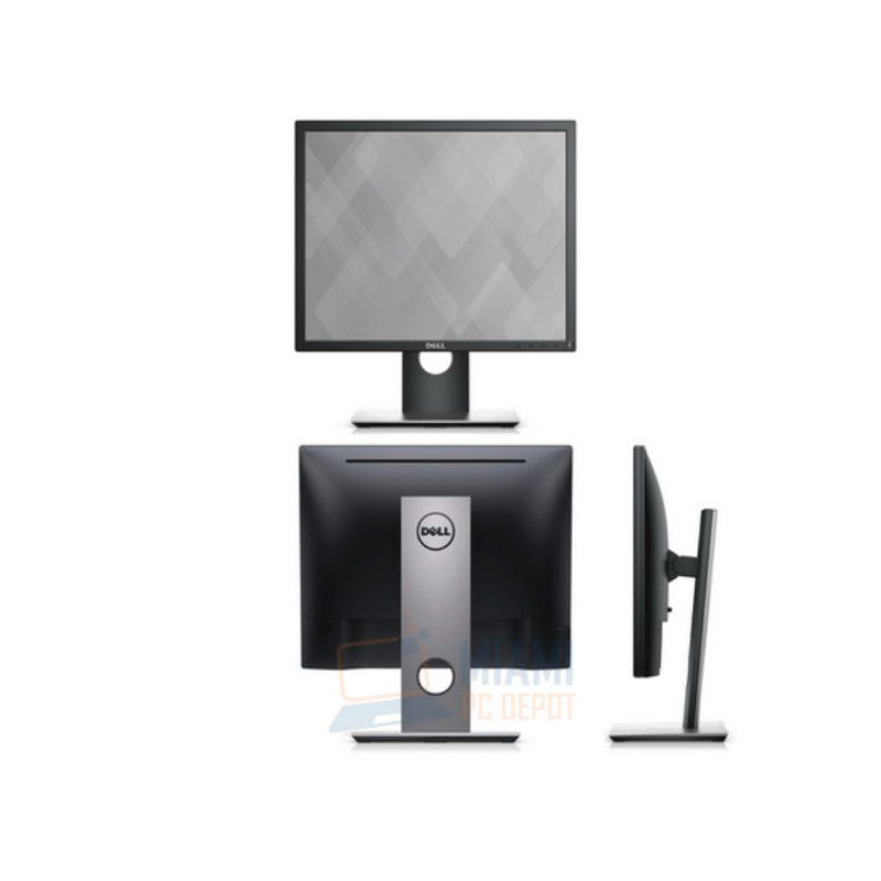 Dell 19" 60 Hz IPS Monitor 8 ms 1280 x 1024 D-Sub, HDMI, DisplayPort, USB P1917S with Height Adjustable Stand and Cables