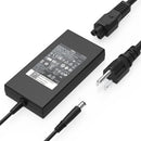 Dell 7.4 mm barrel 180 W AC Adapter with 2 meter Power Cord Original (Renewed) for laptop AIO Micro Desktops