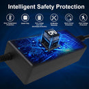 Dell 7.4 mm barrel 180 W AC Adapter with 2 meter Power Cord Original (Renewed) for laptop AIO Micro Desktops