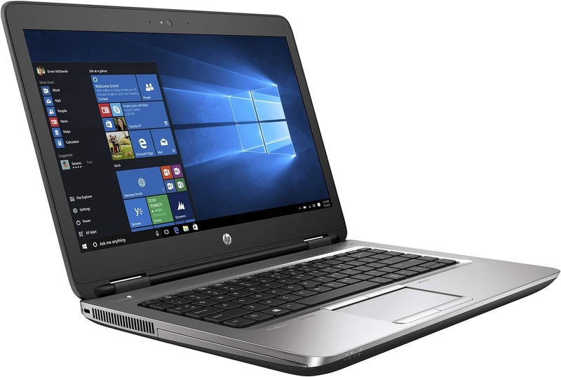 HP Laptop ProBook 640 G2 , Intel Core i5-6300U, 8GB DDR4 Memory, 240GB M.2 SSD, DP, VGA, USB 3.0, Win 10 Pro Professional (Renewed) Grade B+