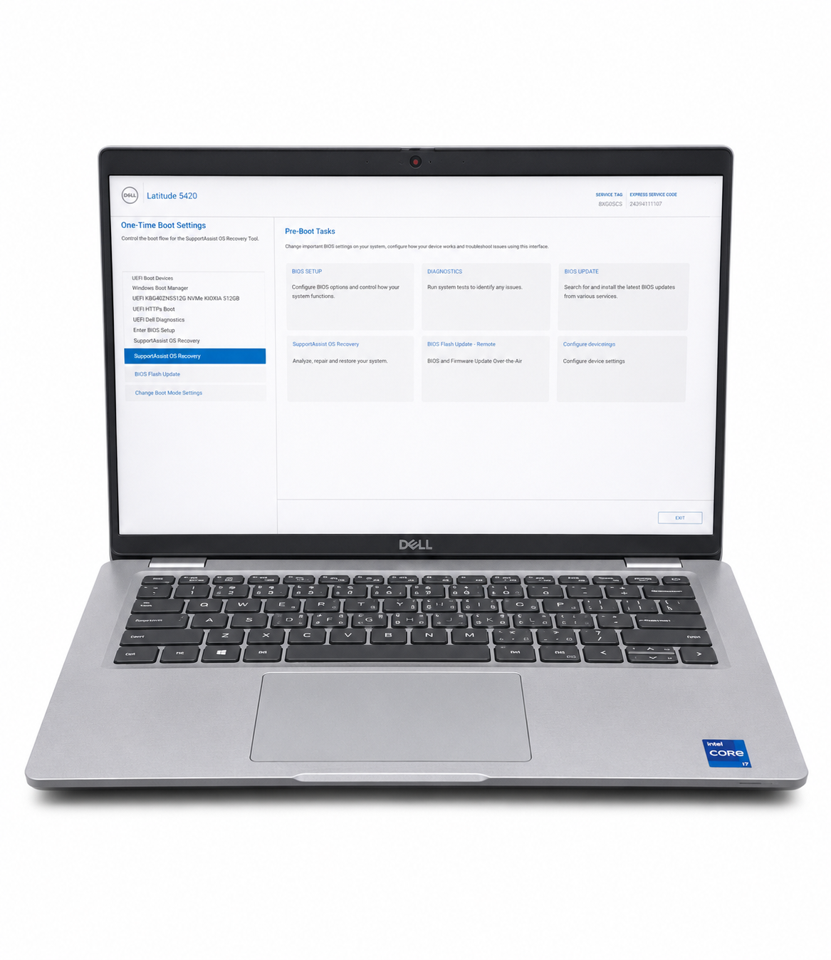 14" Dell Latitude 5420 i7 11th Gen / 16 gb DDR4 / 256gb ssd / c type charger