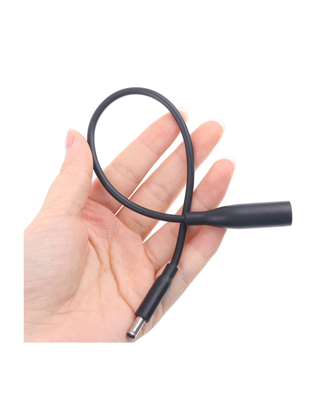 2 x 7.4mm Female to 4.5mm Male DC Power Tip Converter Adapter Cable for Dell Laptop Chargers