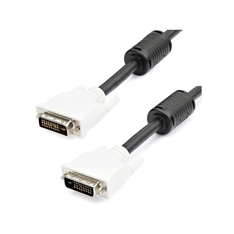 Dual Link DVI Cable - 3 ft - Male to Male - 2560x1600 - DVI-D Cable - Computer Monitor Cable - DVI Cord - Video Cable