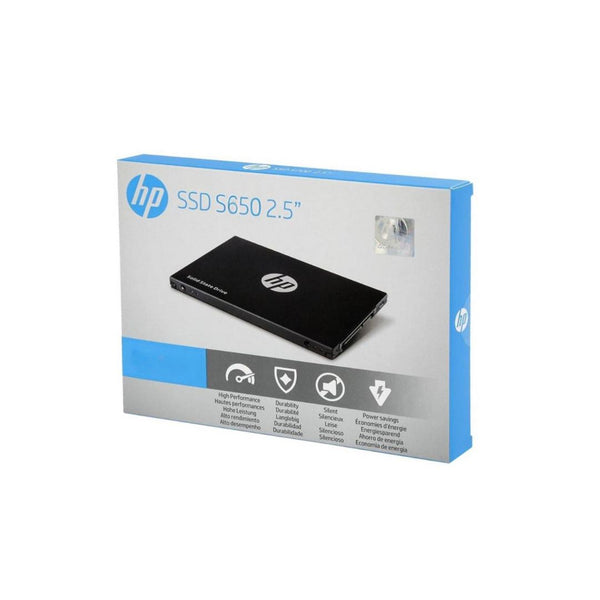HP S650 240 GB 2.5 Inch SATA III PC SSD Internal Solid State Hard Drive - 6 Gb/s, 3D NAND, Up to 540 MB/s for Laptop and Desktop New