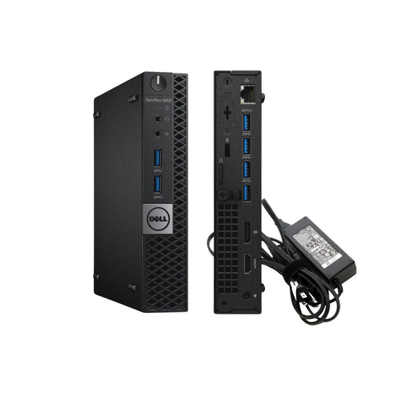 10 x Dell OptiPlex 5050 Micro Form Factor PC Computer Intel I5 7th gen 7600T / 8 gb ddr4 /  AC adapter included