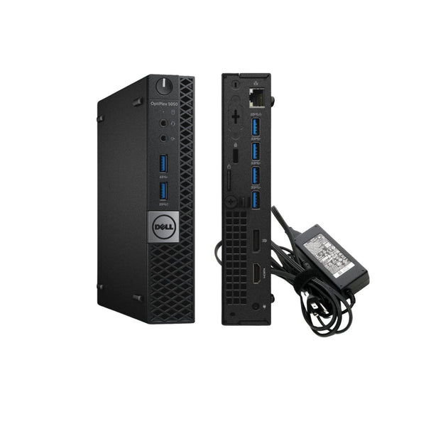 20 x Dell Micro Desktops PC  Intel I5 / I7 Mixed Generations / 8 gb ddr4 / AC adapter included