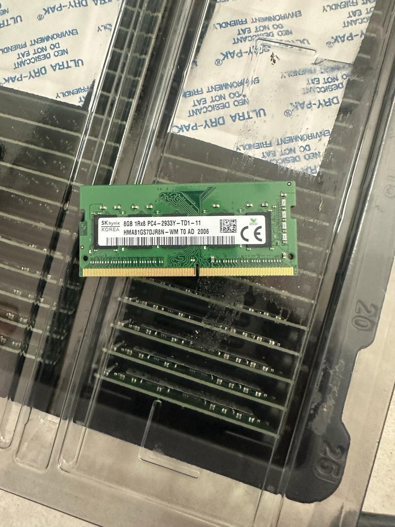 50 x 8GB / DDR3 SODIMM  Laptop Memory Single Major Brands Module Used Tested